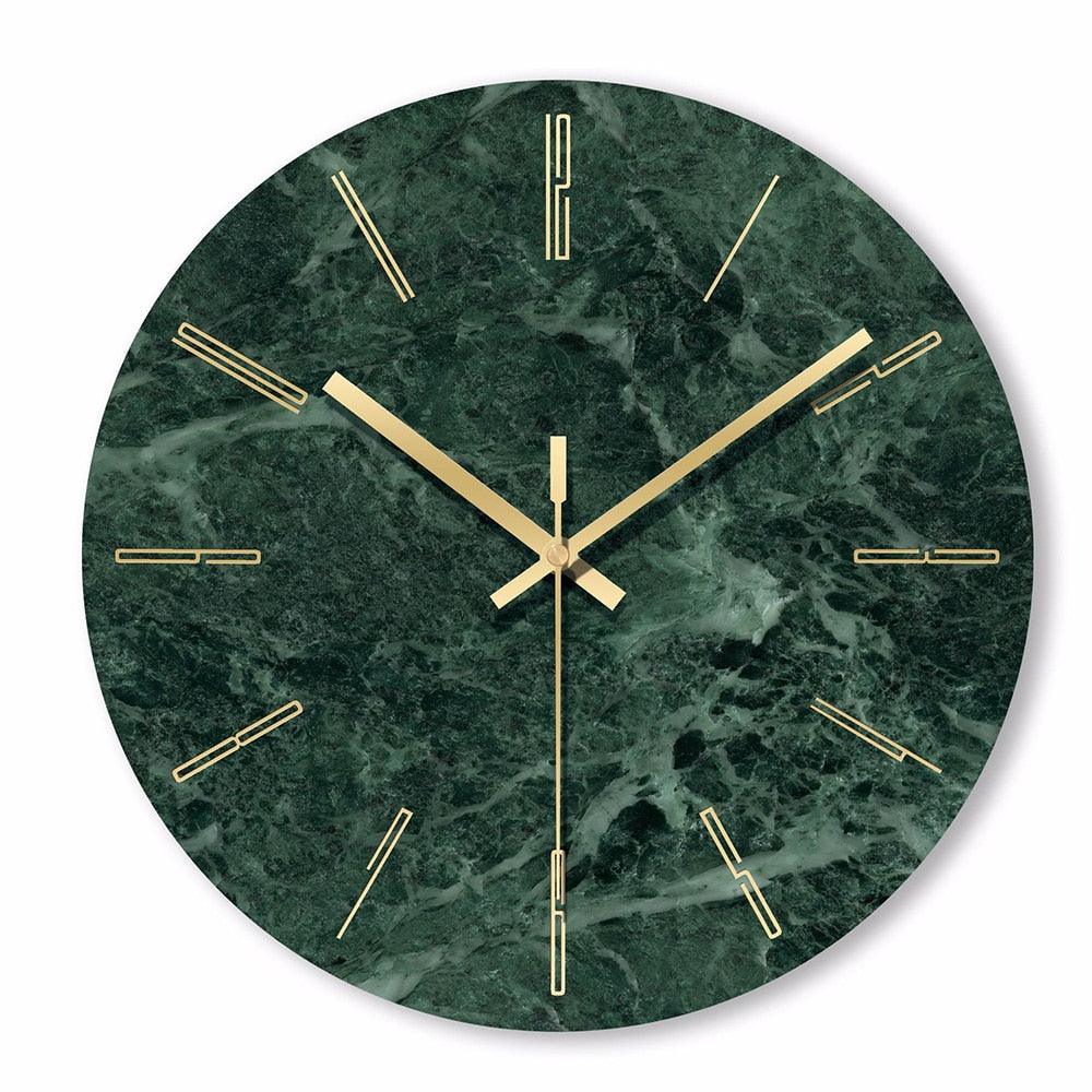 Nordic Modern Marble Wall Clock - Lush Home Gallery