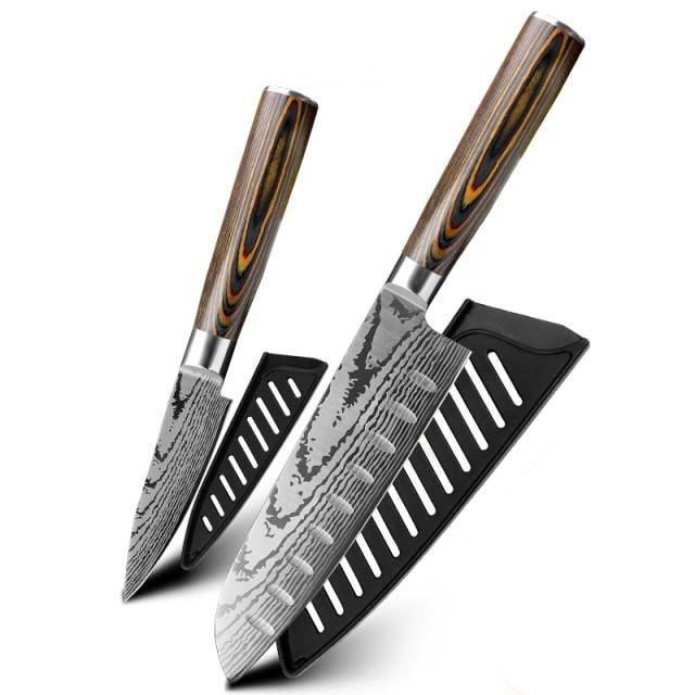 Japanese Chef Knives Set - Lush Home Gallery