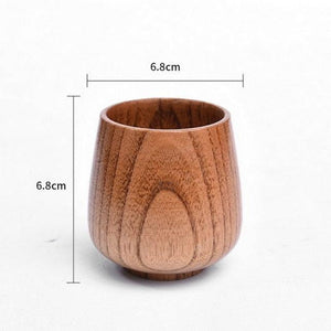 Jujube Wood Handmade Tea Cup - Lush Home Gallery