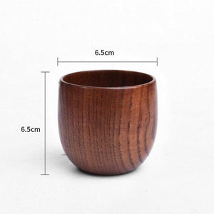 Jujube Wood Handmade Tea Cup - Lush Home Gallery