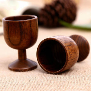 Jujube Wood Handmade Tea Cup - Lush Home Gallery