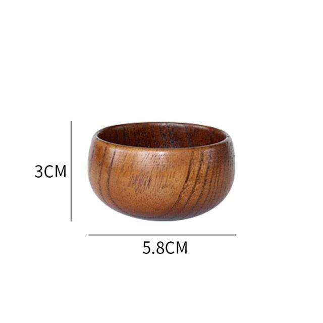 Jujube Wood Handmade Tea Cup - Lush Home Gallery