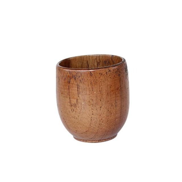 Jujube Wood Handmade Tea Cup - Lush Home Gallery