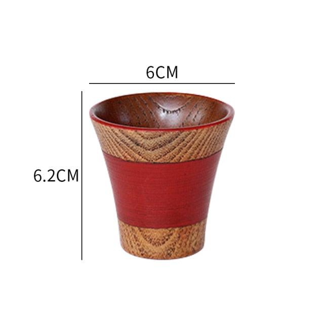 Jujube Wood Handmade Tea Cup - Lush Home Gallery