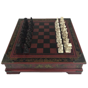 Chinese Traditional Wooden Chess Set - Lush Home Gallery