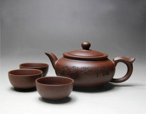 Traditional Clay Chinese Tea Set - Lush Home Gallery