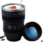 Lens-Shaped Travel Mug - Lush Home Gallery