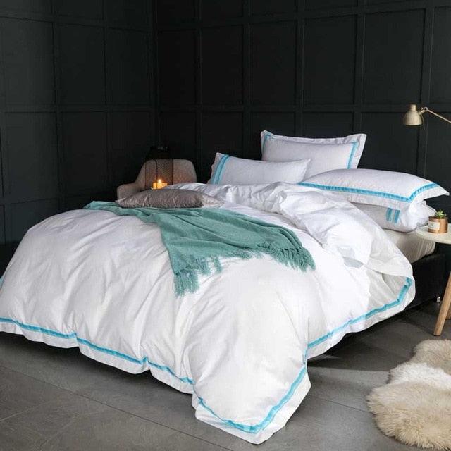 Hotel Grade Luxury Egyptian Cotton Sheet & Duvet Set - Lush Home Gallery