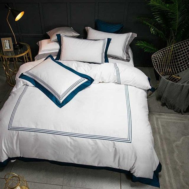 Hotel Grade Luxury Egyptian Cotton Sheet & Duvet Set - Lush Home Gallery