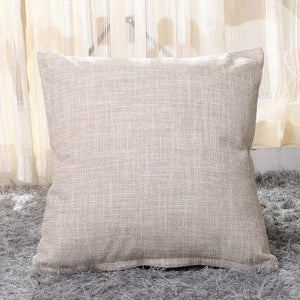 Plain Dyed Linen Cushion Throws - Lush Home Gallery