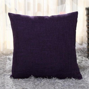 Plain Dyed Linen Cushion Throws - Lush Home Gallery