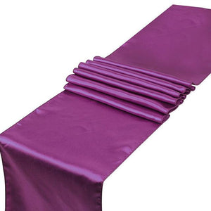 Satin Table Runners - Lush Home Gallery