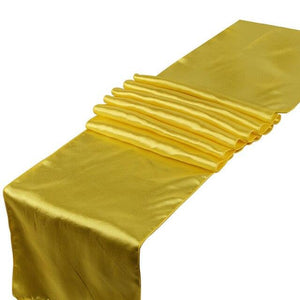 Satin Table Runners - Lush Home Gallery