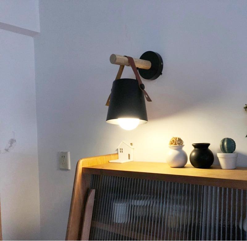Nordic Iron Belt Wall Lamp - Lush Home Gallery