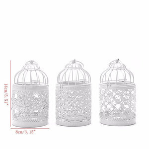 Rustic Bird Cage Candle Holder - Lush Home Gallery